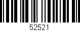 Código de barras (EAN, GTIN, SKU, ISBN): '52521'