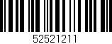 Código de barras (EAN, GTIN, SKU, ISBN): '52521211'