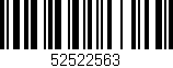 Código de barras (EAN, GTIN, SKU, ISBN): '52522563'