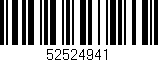 Código de barras (EAN, GTIN, SKU, ISBN): '52524941'