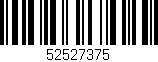 Código de barras (EAN, GTIN, SKU, ISBN): '52527375'