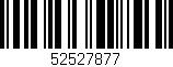 Código de barras (EAN, GTIN, SKU, ISBN): '52527877'