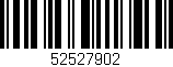 Código de barras (EAN, GTIN, SKU, ISBN): '52527902'