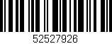 Código de barras (EAN, GTIN, SKU, ISBN): '52527926'