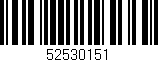 Código de barras (EAN, GTIN, SKU, ISBN): '52530151'