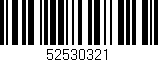 Código de barras (EAN, GTIN, SKU, ISBN): '52530321'