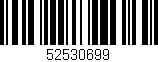 Código de barras (EAN, GTIN, SKU, ISBN): '52530699'