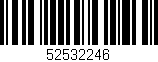 Código de barras (EAN, GTIN, SKU, ISBN): '52532246'