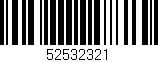 Código de barras (EAN, GTIN, SKU, ISBN): '52532321'
