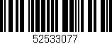 Código de barras (EAN, GTIN, SKU, ISBN): '52533077'