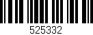 Código de barras (EAN, GTIN, SKU, ISBN): '525332'