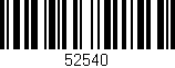 Código de barras (EAN, GTIN, SKU, ISBN): '52540'