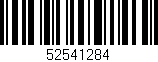 Código de barras (EAN, GTIN, SKU, ISBN): '52541284'