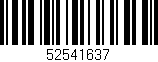 Código de barras (EAN, GTIN, SKU, ISBN): '52541637'