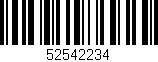 Código de barras (EAN, GTIN, SKU, ISBN): '52542234'