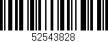 Código de barras (EAN, GTIN, SKU, ISBN): '52543828'