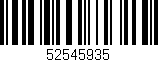 Código de barras (EAN, GTIN, SKU, ISBN): '52545935'