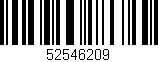 Código de barras (EAN, GTIN, SKU, ISBN): '52546209'