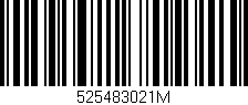 Código de barras (EAN, GTIN, SKU, ISBN): '525483021M'