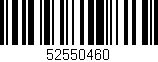 Código de barras (EAN, GTIN, SKU, ISBN): '52550460'
