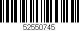 Código de barras (EAN, GTIN, SKU, ISBN): '52550745'