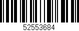 Código de barras (EAN, GTIN, SKU, ISBN): '52553684'