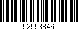 Código de barras (EAN, GTIN, SKU, ISBN): '52553846'