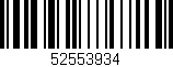 Código de barras (EAN, GTIN, SKU, ISBN): '52553934'