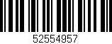 Código de barras (EAN, GTIN, SKU, ISBN): '52554957'