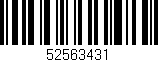 Código de barras (EAN, GTIN, SKU, ISBN): '52563431'