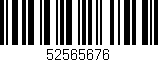 Código de barras (EAN, GTIN, SKU, ISBN): '52565676'