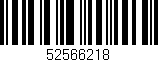 Código de barras (EAN, GTIN, SKU, ISBN): '52566218'