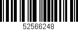 Código de barras (EAN, GTIN, SKU, ISBN): '52566248'
