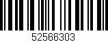 Código de barras (EAN, GTIN, SKU, ISBN): '52566303'