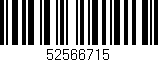Código de barras (EAN, GTIN, SKU, ISBN): '52566715'