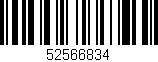 Código de barras (EAN, GTIN, SKU, ISBN): '52566834'