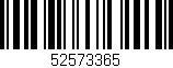 Código de barras (EAN, GTIN, SKU, ISBN): '52573365'