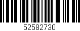 Código de barras (EAN, GTIN, SKU, ISBN): '52582730'