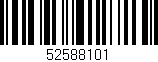 Código de barras (EAN, GTIN, SKU, ISBN): '52588101'