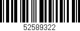 Código de barras (EAN, GTIN, SKU, ISBN): '52589322'