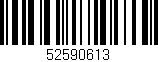 Código de barras (EAN, GTIN, SKU, ISBN): '52590613'