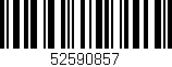 Código de barras (EAN, GTIN, SKU, ISBN): '52590857'