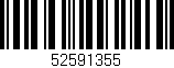 Código de barras (EAN, GTIN, SKU, ISBN): '52591355'