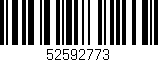 Código de barras (EAN, GTIN, SKU, ISBN): '52592773'