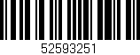 Código de barras (EAN, GTIN, SKU, ISBN): '52593251'
