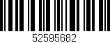 Código de barras (EAN, GTIN, SKU, ISBN): '52595682'