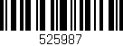 Código de barras (EAN, GTIN, SKU, ISBN): '525987'
