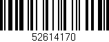 Código de barras (EAN, GTIN, SKU, ISBN): '52614170'