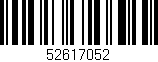 Código de barras (EAN, GTIN, SKU, ISBN): '52617052'