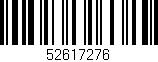 Código de barras (EAN, GTIN, SKU, ISBN): '52617276'